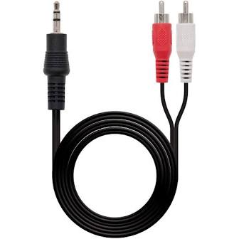 image Mini Jack - RCA stereo