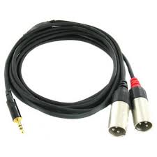 image Mini Jack - XLR male stereo
