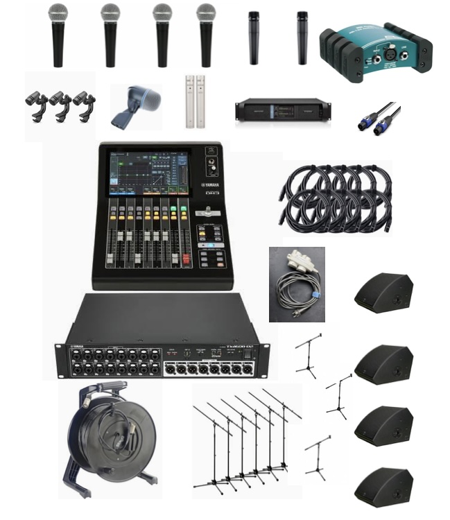 image Yamaha Dm3 full band kit