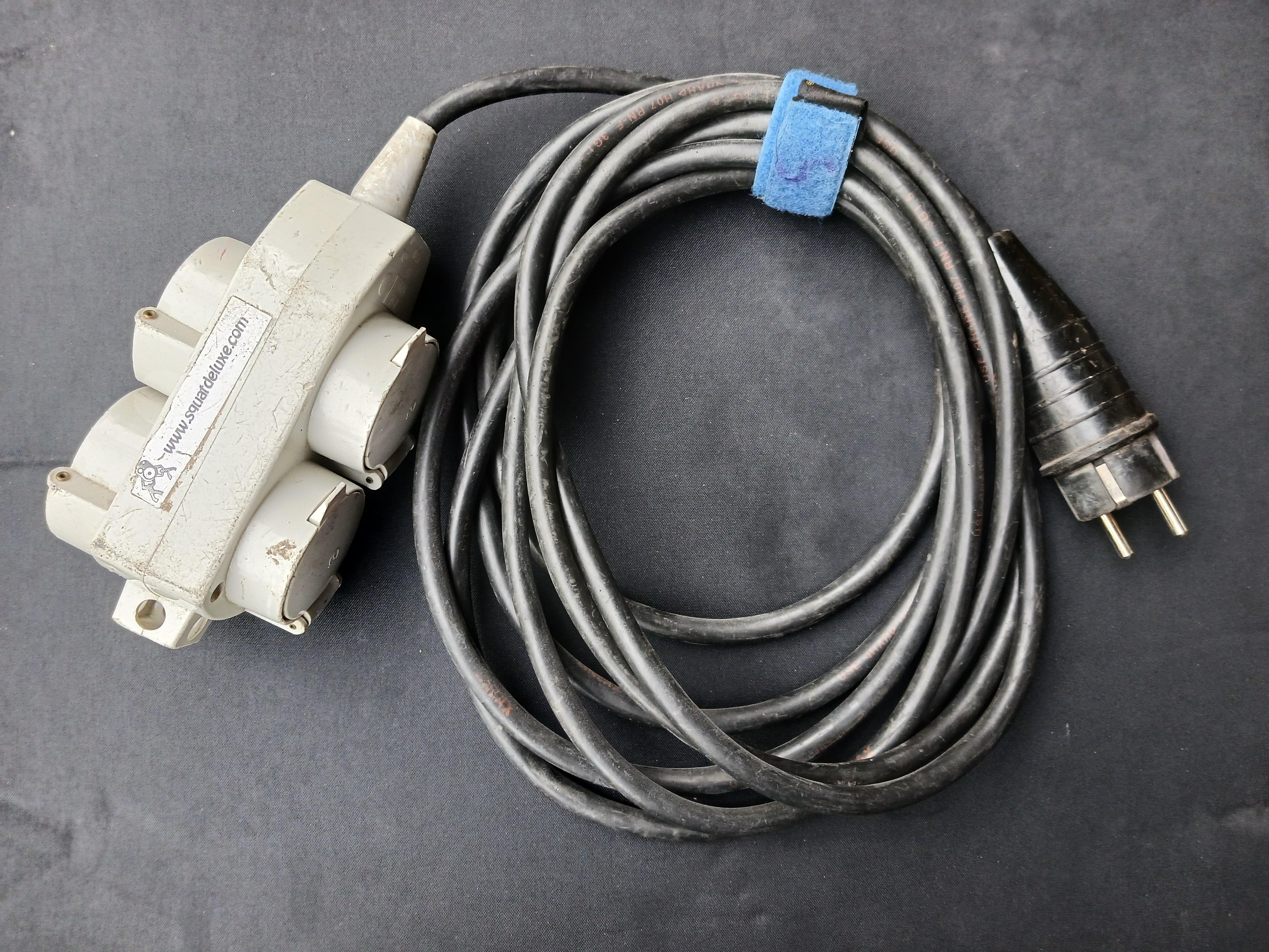 image Schuko block 2,5 meters