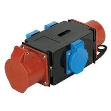 image Powersplit 16A 400V to 3x 220V + 1x 400V/16A out