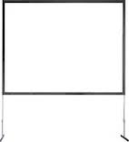 image Projection screen 305 x 229 cm front projection