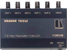 image Video Distribution Amp BNC 1in/4out Kramer