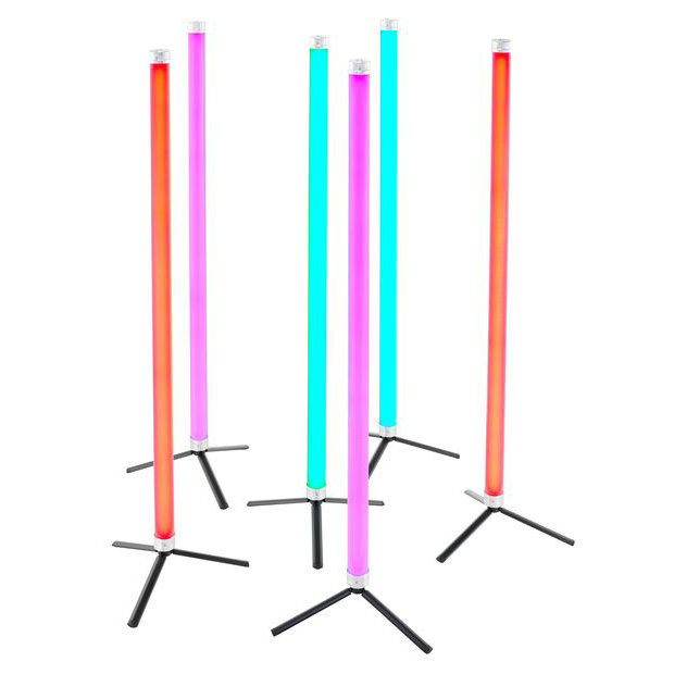 image Ape Labs 6x Neon Tube RGBNW Set with Remote and DMX connect